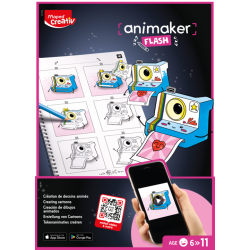 Креативен комплект Maped ANIMAKER FLASH - POETIC 6-11г. Креативен комплект Maped ANIMAKER FLASH - POETIC 6-11г.
